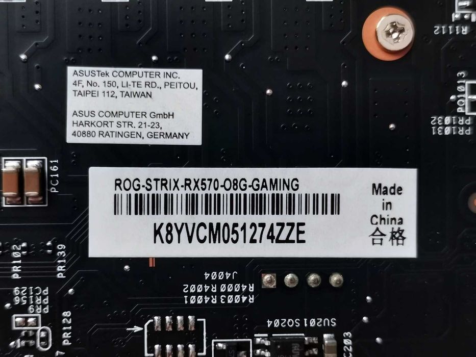 Asus 8GB Rx 570 - Karta graficzna
