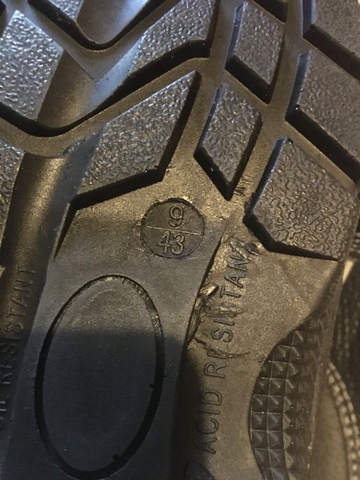 Botas de trabalho de aço n43,9