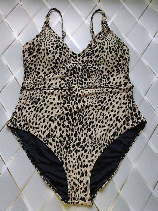 Шикарний шимерний купальник)))батал)))розмер 18/46)New Look