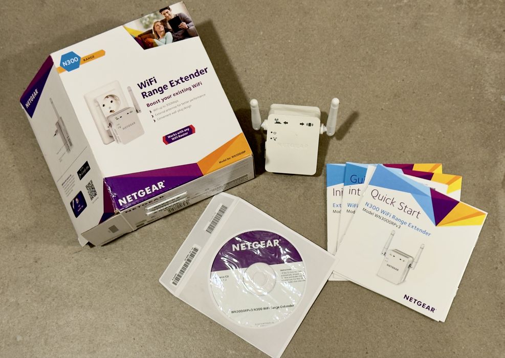 Extensor WiFi Netgear N300 – Aumenta o Sinal em Casa