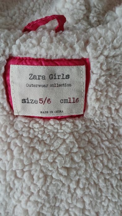 Sprzedam różowy bezrękawnik Zara r.117