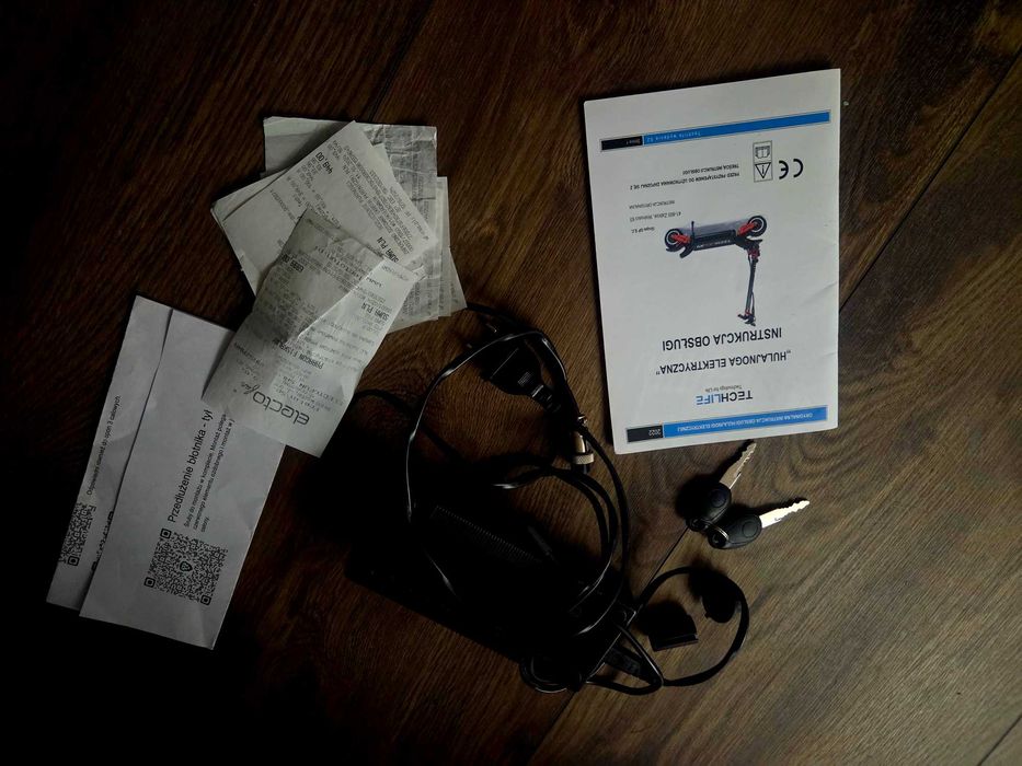 Solidna Hulajnoga elektryczna TECHLIFE K7 LITE duzy zasieg zamiana HIT