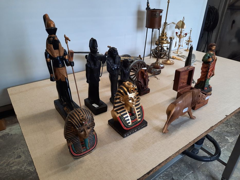 Figuras do Egipto peças de colecção