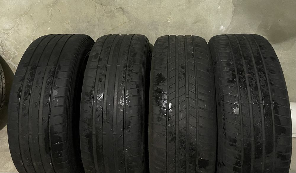 4x jantes 17 5x120mm com pneus