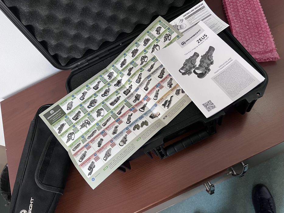 Продам тепловизионный прицел ARMASICHT Zeus 336 3-12x42 (60hz)