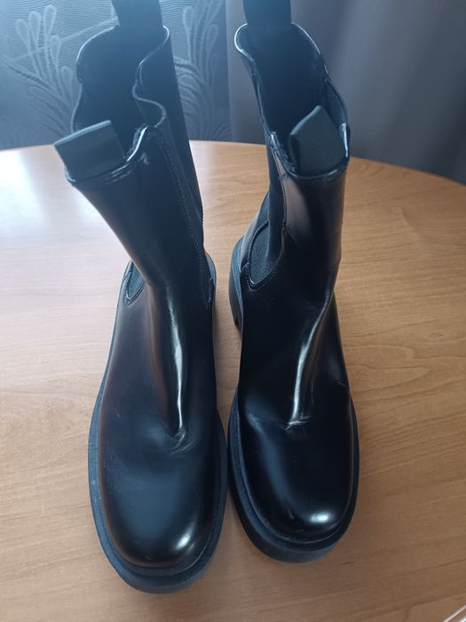 Botki damskie roz 41