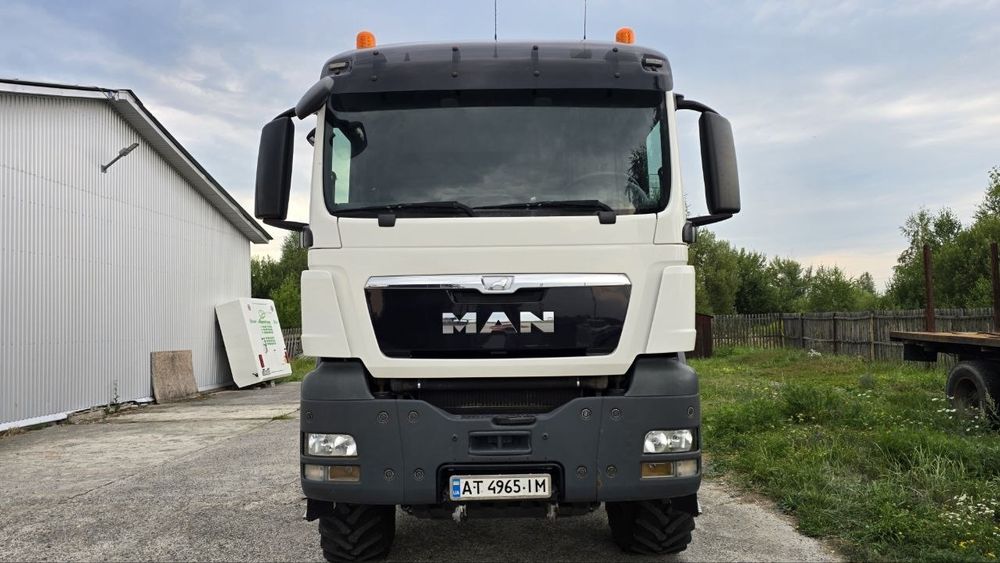 MAN TGS 26.480 лісовоз+прицеп