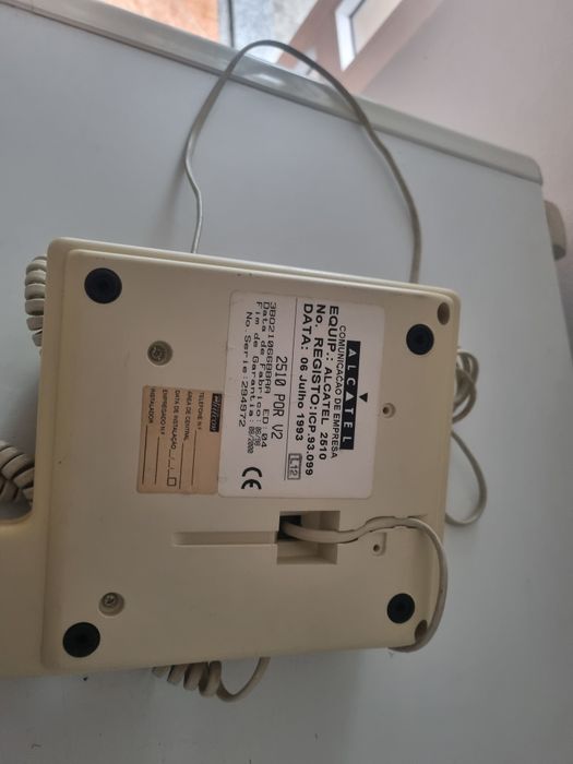 Telefone  fixo da Alcatel