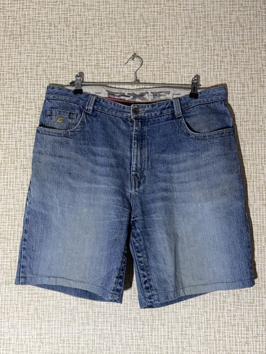 Джинсові широкі шорти EXE синього кольору, розмір XL