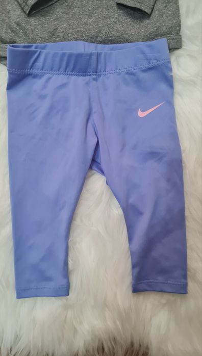 Komplet dla dziewczynki leginsy I body r.68/74 Nike