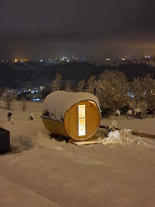 Sauna ogrodowa _ sauna beczka - Bania - barrel sauna _ PRODUCENT !!!