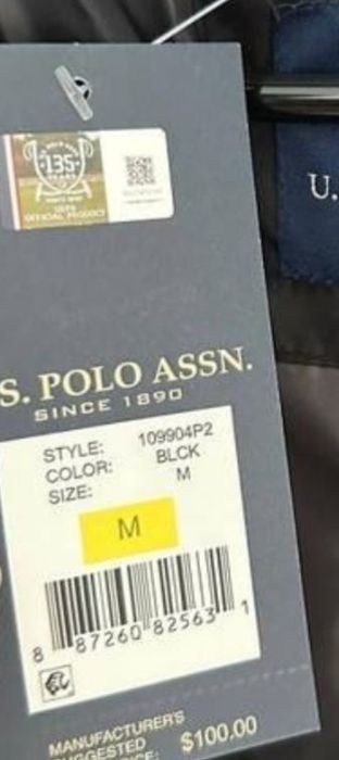 Куртка us polo assn M Оригінал! не пуховик calvin klein nike puma зима