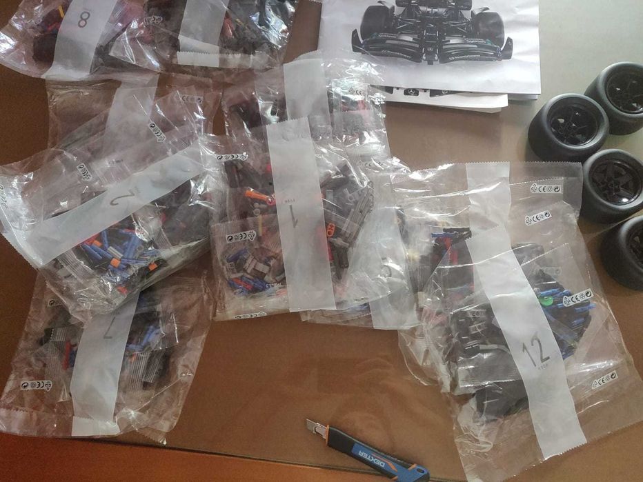 carro formula 1 mercedes lego