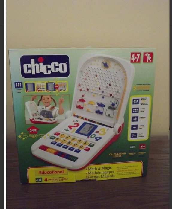 Brinquedo educacional matemática Chicco 4-7 anos