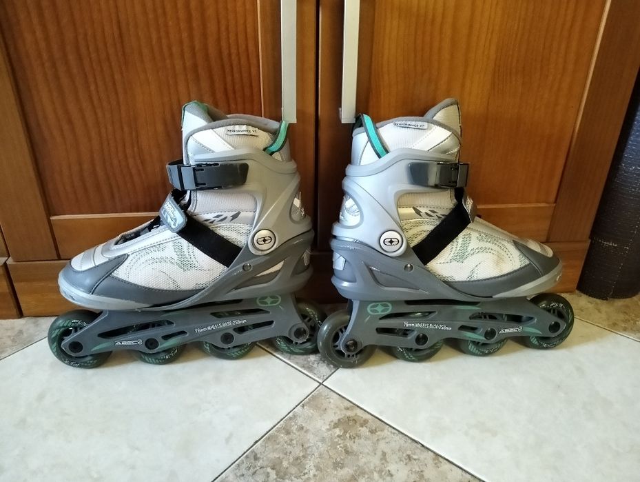 Patins em linha "NO FEAR" novos tam. 40