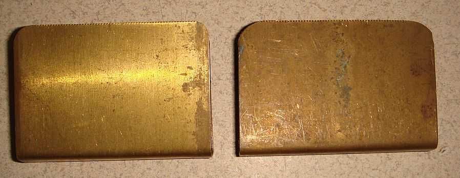 Спичечница латунная