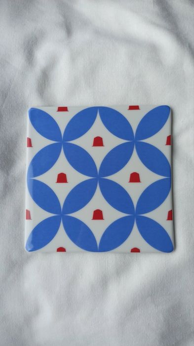 Azulejo Chagas "Taste Lisbon Nespresso" - base para copos