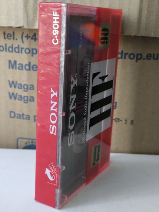 Kaseta magnetofonowa Sony HF 90 nowa folia audio