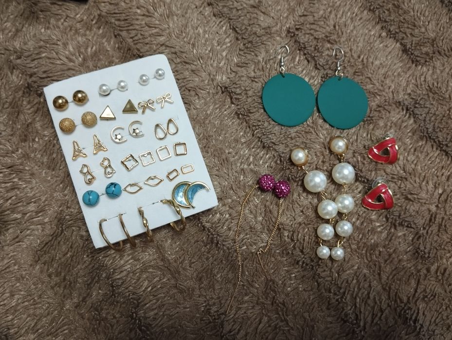 Набір сережок 22 пари