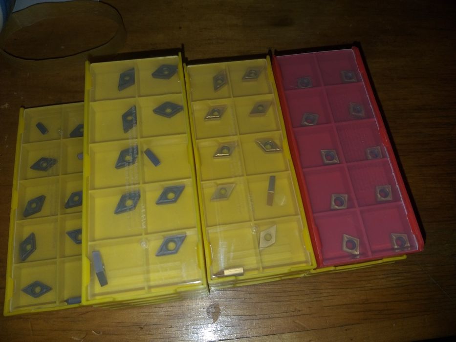 Токарные фрезерные Пластины твердосплавные 6 и 7мм