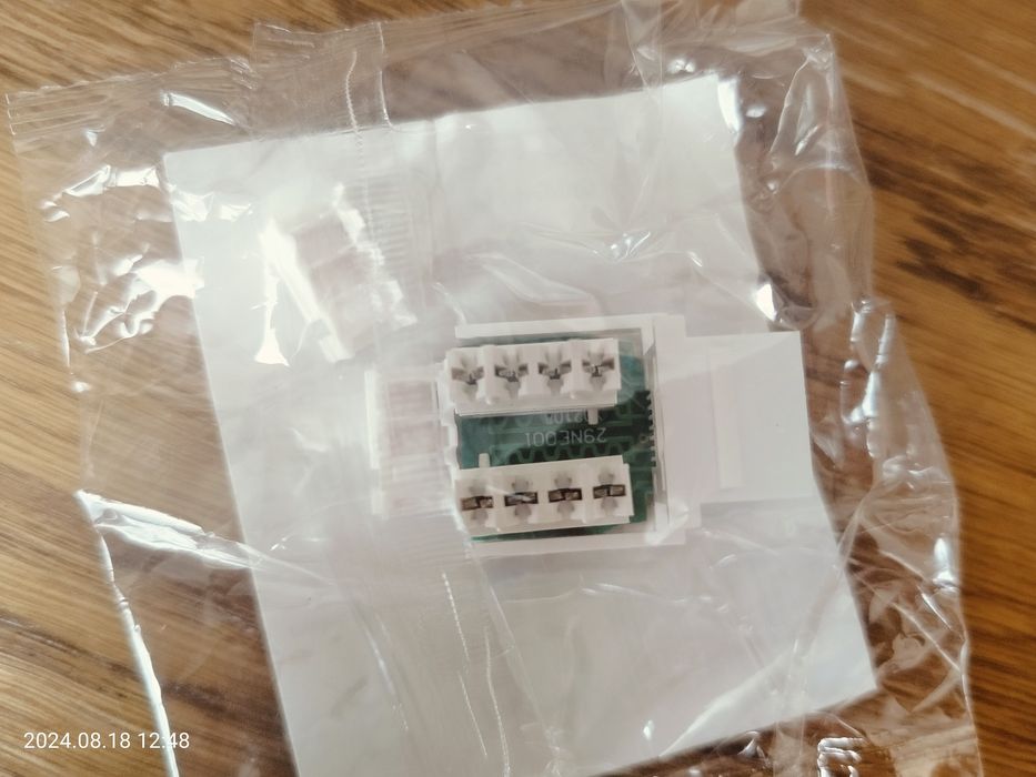 Gniazdo keystone rj45 5e
