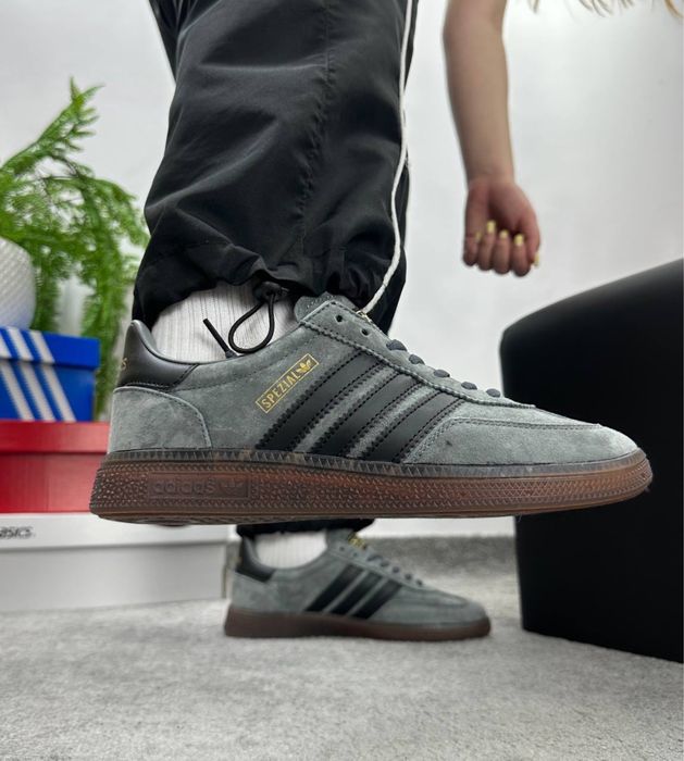 Жіночі кросівки Adidas Handball Spezial Grey Blue! В наявності 37,38,39,40,41!