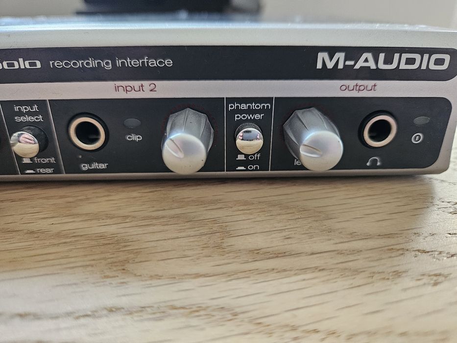 Interface áudio M-AUDIO Firewire Solo64873913662210122