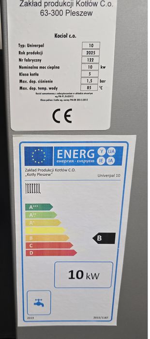 PIEC na DREWNO KOCIOŁ CO WĘGIEL 10KW piece kotły tradycyjne węglowy