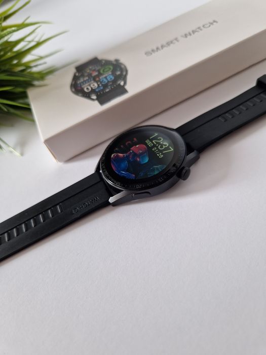 Smartwatch GT, czarny, komplet