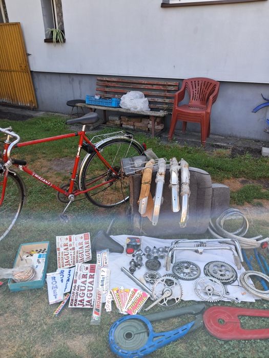 Romet kolarzówka i części. PRL.