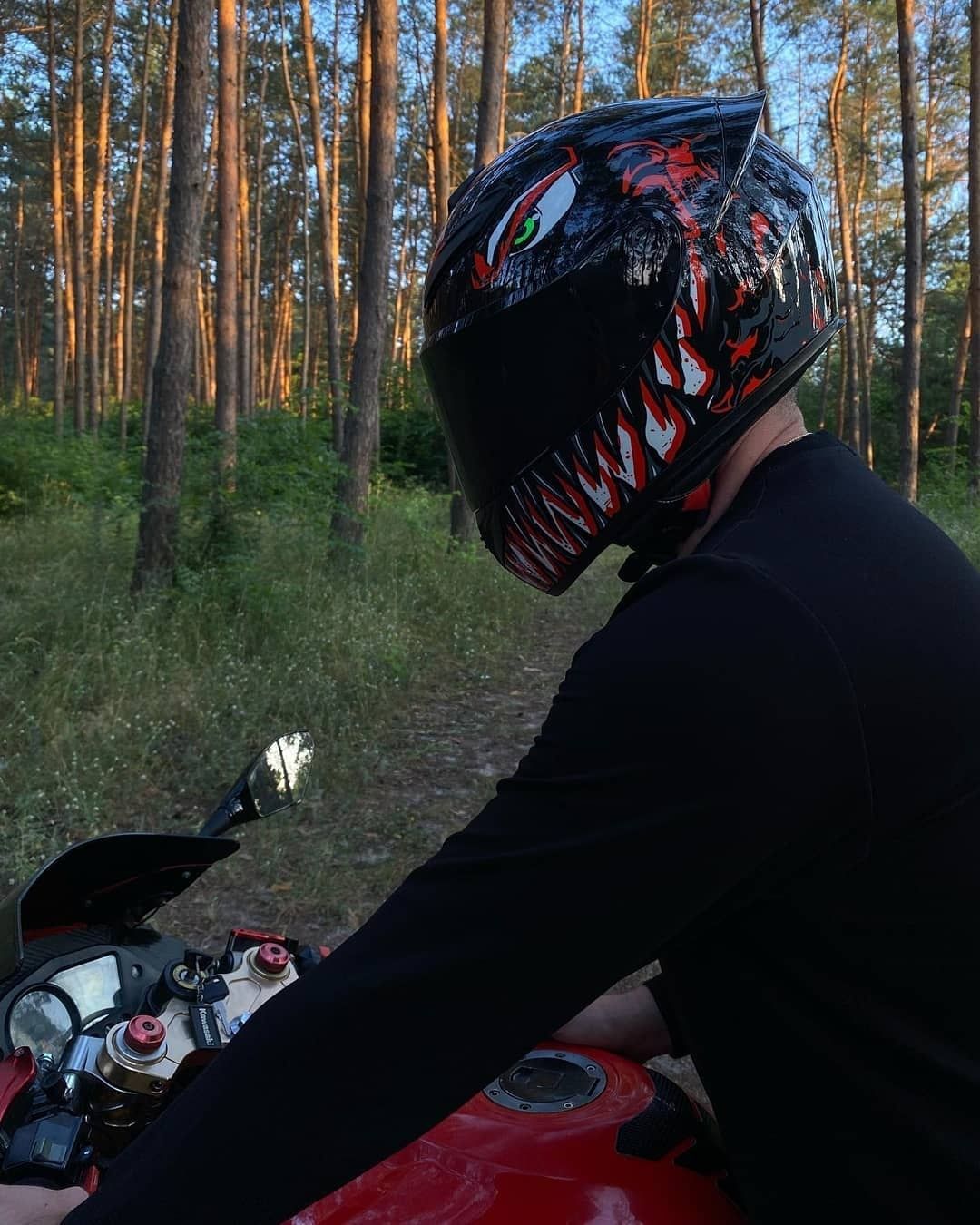 Шлем интеграл, шлем на мотоцикл, мотошлем, шлем на мото, мотошолом: 2 ...