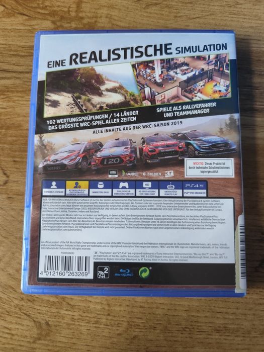 Gra WRC 8 PS4...