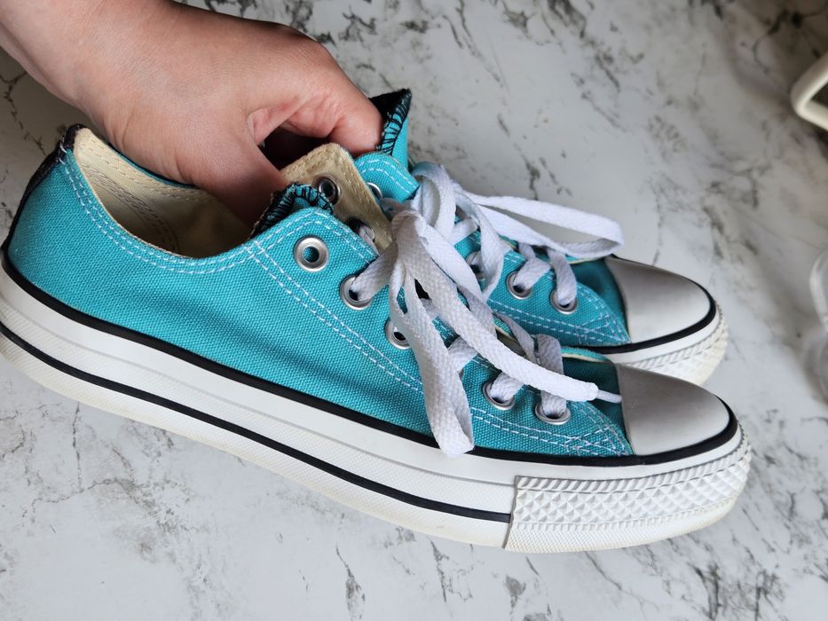 Кеди Converse All star бірюзові 37.5