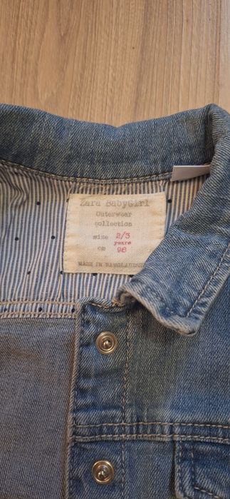 Kurtka jeansowa/katana Zara r.98