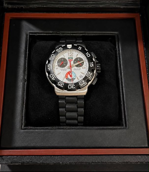 TAG Heuer Formula 1 Chronograph CAC1111 | Caixa + Cartão | Original | Excelente Estado