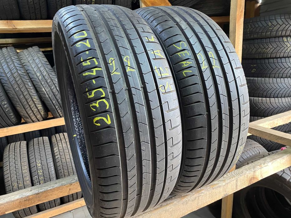 Шини літо 235/45R20 Pirelli PZero 7мм 2022рік Seal 2шт