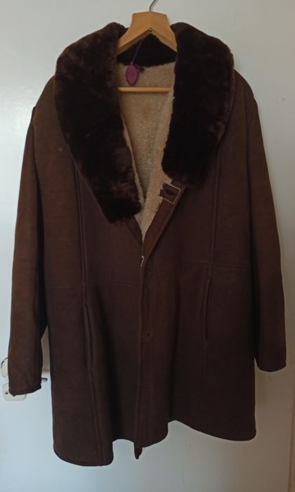 Kożuch męski - stary PRL