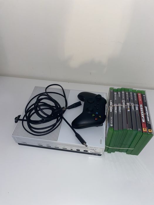 Xbox One S  c/tudo incluido + jogos