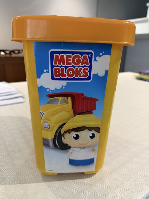 Mega Bloks – Balde de blocos de construção para crianças