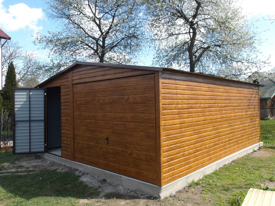PREMIUM garaż 3x4, na działkę, domek, schowek na narzędzia