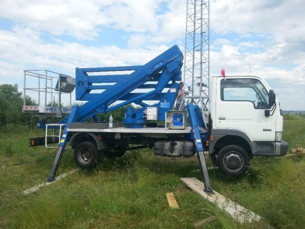 Podnośnik koszowy, zwyżka 20m, wynajem, wycinka drzew
