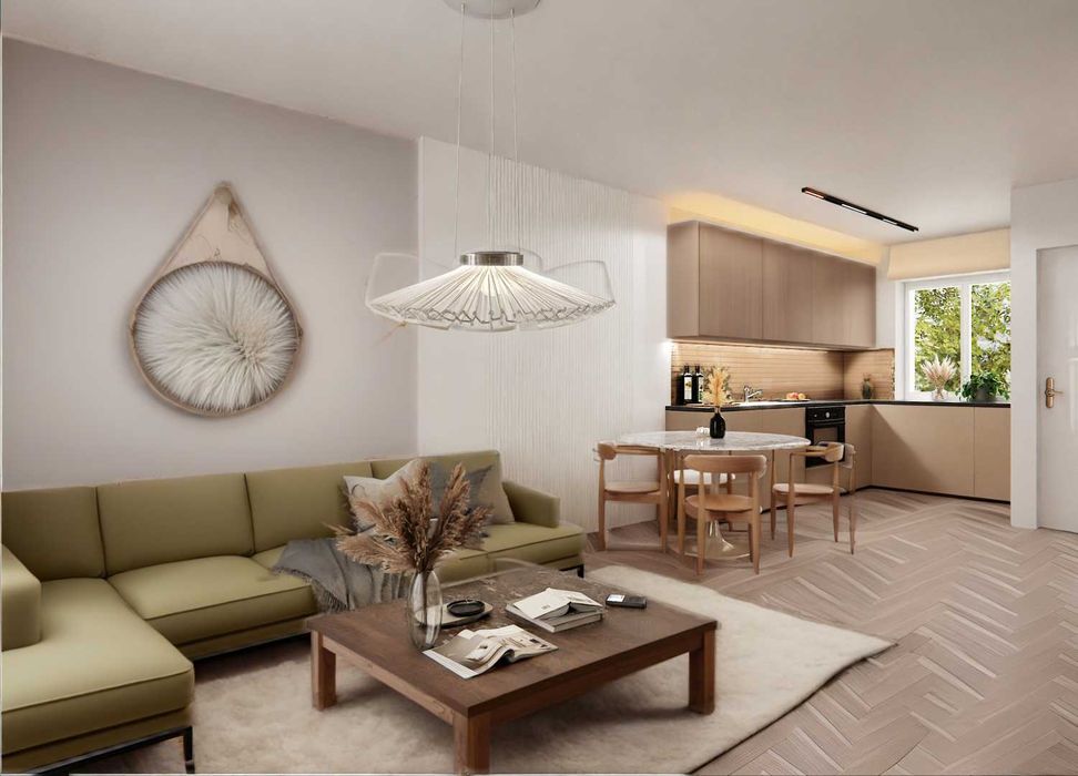 ENERGOOSZCZĘDNE mieszkanie 90m² z ogrodem - 25min. do centrum Gdańska