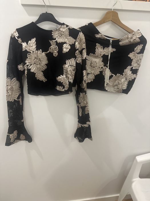 Conjunto  saia e top novo com etiqueta