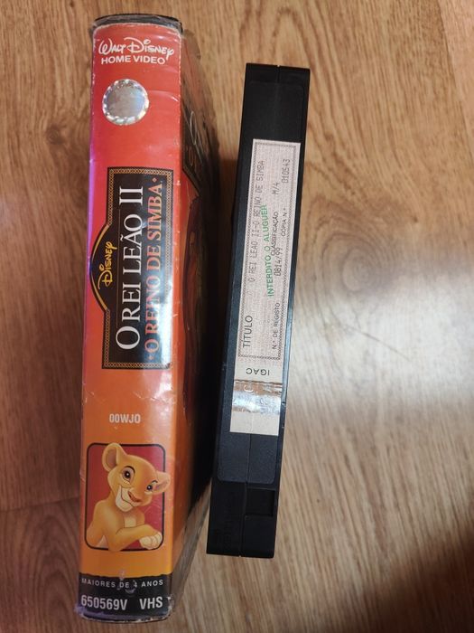 Cassette VHS Disney Clássicos O Rei Leão II - O Reino de Simba