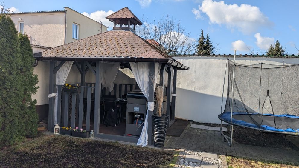 Altana ogrodowa wymiar 3,5 m x 3,5 m