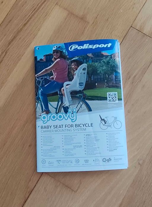Cadeira de Bebê para Bicicleta Groovy