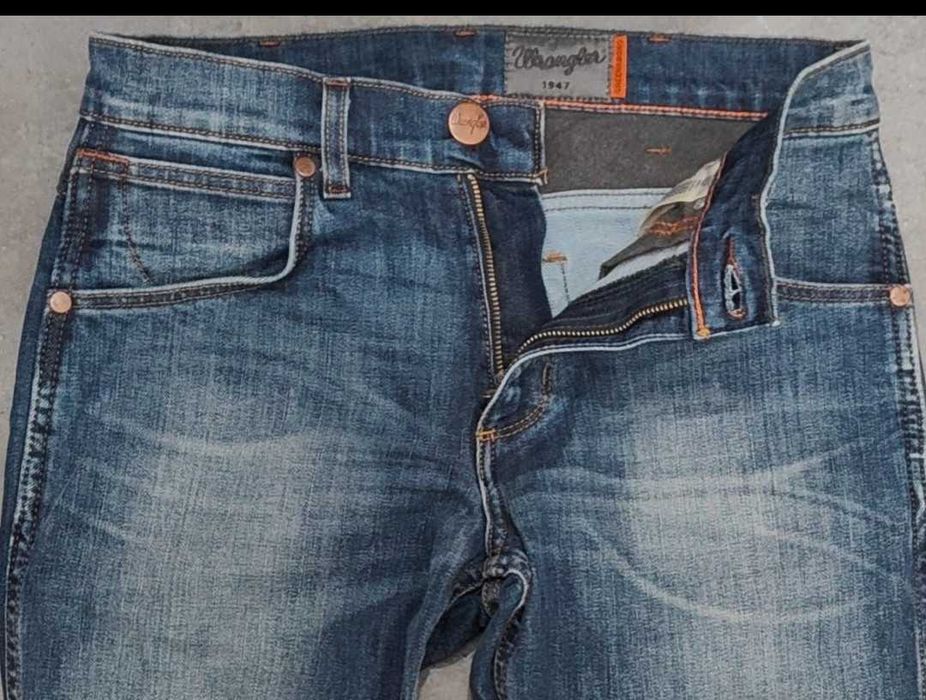 Wr) WRANGLER Greensboro oryginalne spodnie jeansowe Roz.29/34