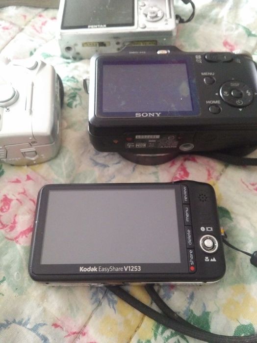 6 maquinas fotográfica digitais para peças