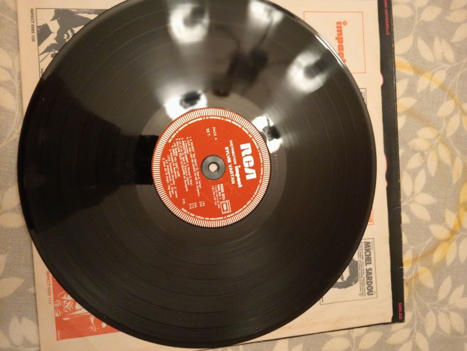 Vinil LP  duplo de Sylvie Vartan c/ poster