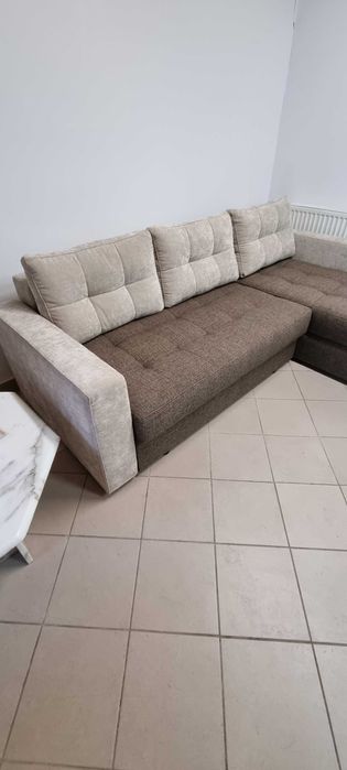 Narożnik rogówka sofa wypoczynkowa spanie